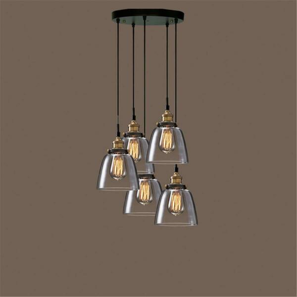 Warehouse Of Tiffany Euna Adjustable Cord Edison Lamp LD-4025-5